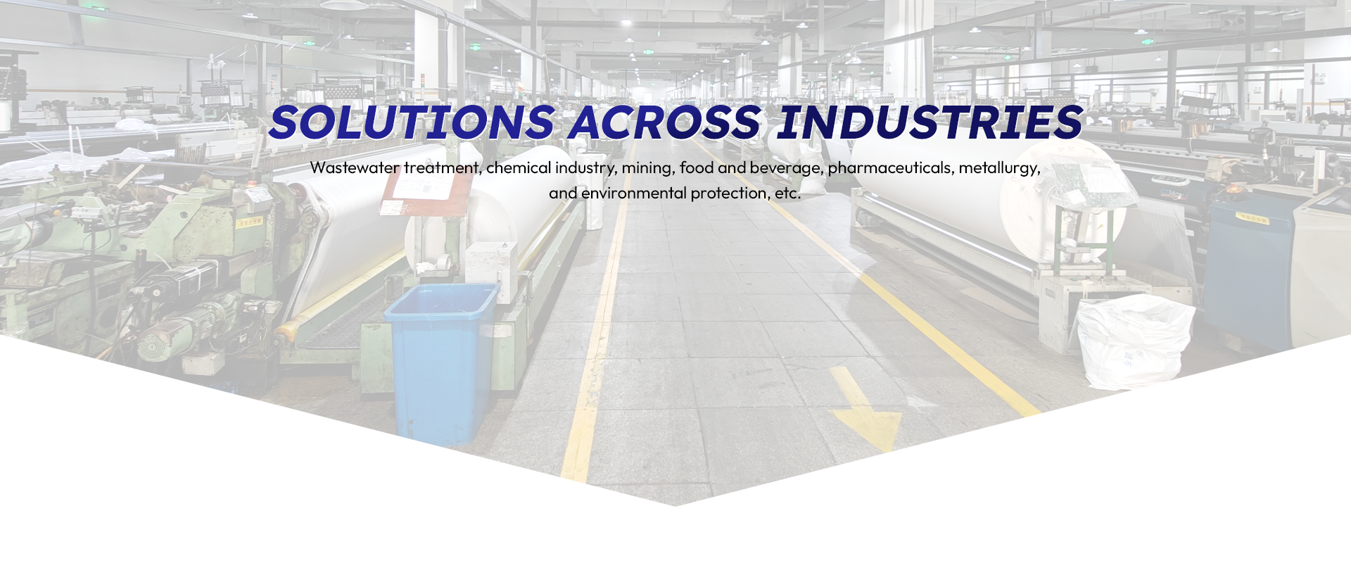 Plate And Frame Filter Press Cloth Production Line